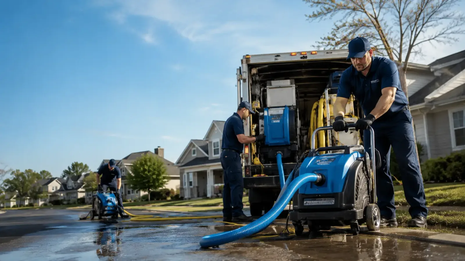 Flood Damage Cleanup in La Madera, NM